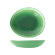 Shoots Green Atlantis Oval Bowl 4L 38x32.5cm - pack size 1