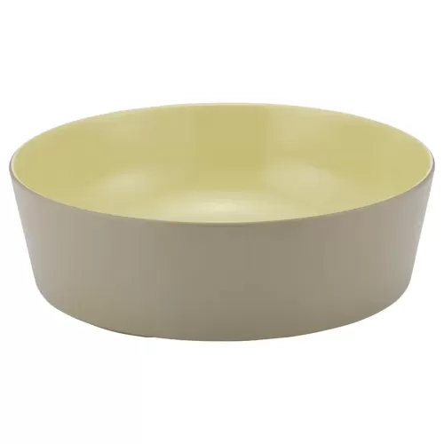Mayfair Yellow Medium Bowl 201x63mm - pack size 1