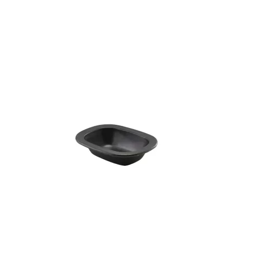 GenWare Black Vintage Steel Pie Dish 16cm - pack size 12