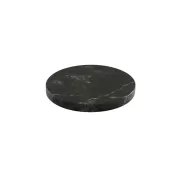 Craster Tilt Marble Grey Round Plinth 21.8cm - pack size 1