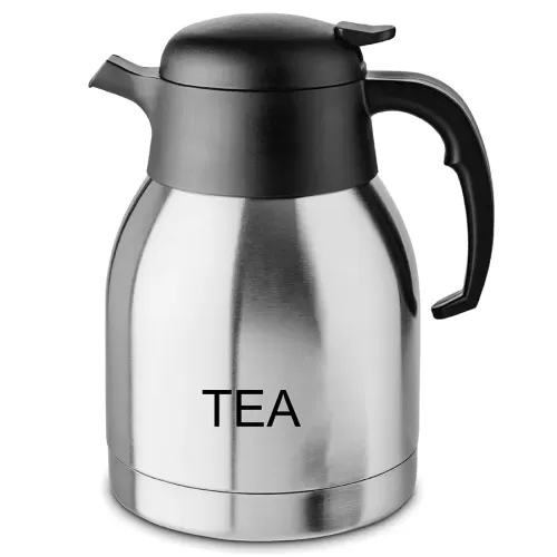 Chefmaster Stainless Steel Vacuum Beverage Jug - 1.5 Litre - Inscribed TEA - pack size 1