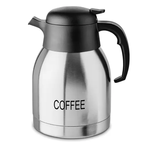 Chefmaster Stainless Steel Vacuum Beverage Jug - 1.5 Litre - Inscribed COFFEE - pack size 1