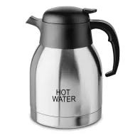 Chefmaster Stainless Steel Vacuum Beverage Jug - 1.5 Litre - Inscribed HOT WATER - pack size 1
