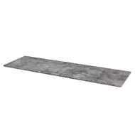 Mirage Strata Melamine Bauhaus Grey 2/4 Gastronorm Platter - pack size 1