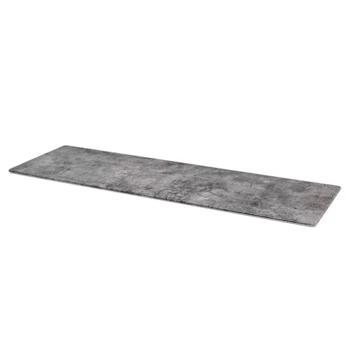Mirage Strata Melamine Bauhaus Grey 2/4 Gastronorm Platter - pack size 1