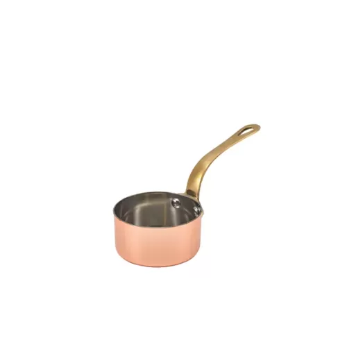 GenWare Mini Copper Round Sauce Pan 7x3.75cm 14cl 5oz - pack size 6