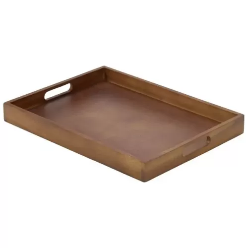Acacia Wood Butlers Tray 44 X 32 X 4.5cm - pack size 1
