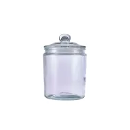 GenWare Glass Round Biscotti Jar 13.5x22cm 1.8ltr - pack size 6