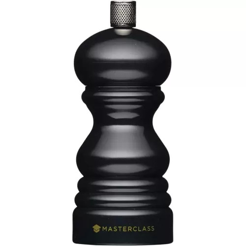 MasterClass Capstan Black Gloss Salt/Pepper Mill 12cm - pack size 1