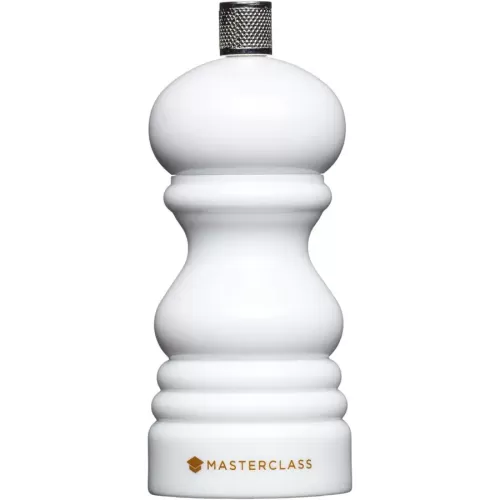 MasterClass Capstan White Gloss Salt/Pepper Mill 12cm - pack size 1