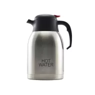 Genware Hot Water Inscribed Stainless Steel Vacuum Jug 2.0 Litre - pack size 1