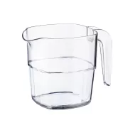 Araven Clear Polycarbonate Stackable Pitcher (Jug) 1ltr 34oz - pack size 1