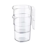 Araven Clear Polycarbonate Stackable Pitcher (Jug) 1.8ltr 61oz - pack size 1