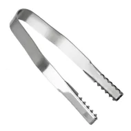 Urban Bar Ergo Large Stainless Steel Ice Tongs 17cm - pack size 1