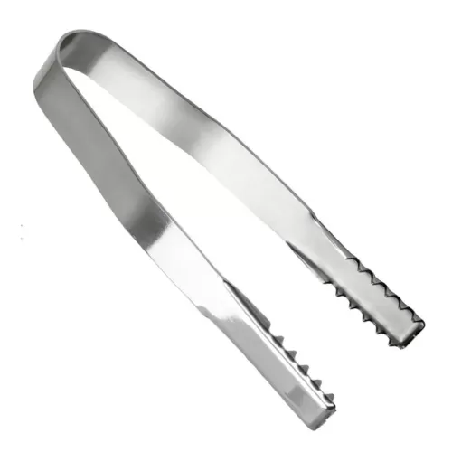 Urban Bar Ergo Large Stainless Steel Ice Tongs 17cm - pack size 1