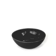 Craster Tilt Porcelain Black Round Bowl 29cm - pack size 1