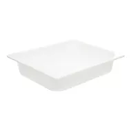 Mirage Melamine White 1/2 Gastronorm 65mm Deep - pack size 1