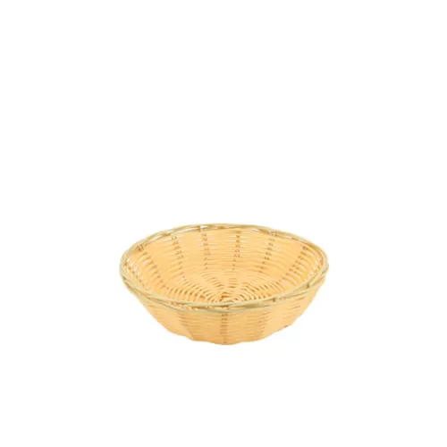 GenWare Round Polywicker Basket 17.8x4.5cm - pack size 12