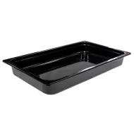 Mirage Melamine Black 1/1 Gastronorm 200mm Deep - pack size 1