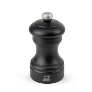 Peugeot Bistro Matte Black Beachwood Salt Mill 10cm - pack size 6