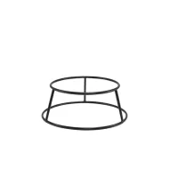 Genware Black Anti-Slip Round Buffet Riser 10cm - pack size 1