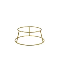 Genware Gold Anti-Slip Round Buffet Riser 10cm - pack size 1