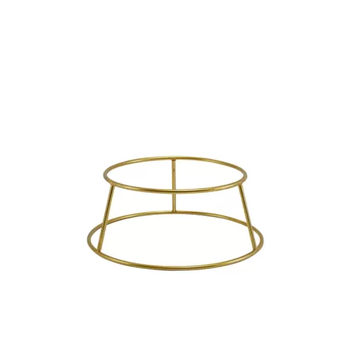 Genware Gold Anti-Slip Round Buffet Riser 10cm - pack size 1
