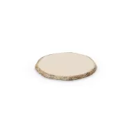 Dalebrook Loom Wood Bark Melamine Round Platter 21cm - pack size 1