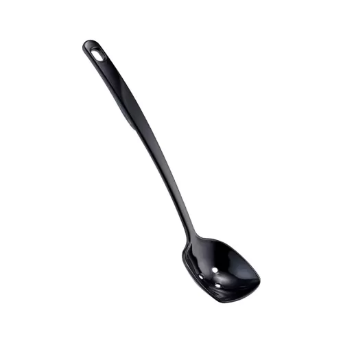 Dalebrook Black Perforated Melamine Spoon 250mm - pack size 1