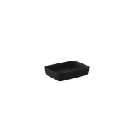 Dalebrook Kata Black Melamine Rectangular Crock 130x175x40mm 350ml - pack size 1
