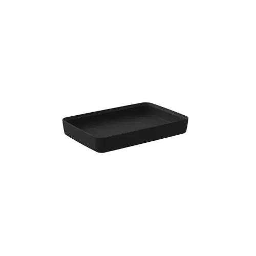 Dalebrook Kata Black Melamine Rectangular Crock 175x260x40mm 750ml - pack size 1