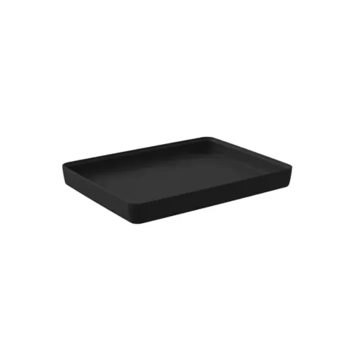 Dalebrook Kata Black Melamine Rectangular Crock 260x345x40mm 1.95 Litre - pack size 1