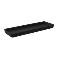 Dalebrook Kata Black Melamine Rectangular Crock 175x520x40mm 1.75 Litre - pack size 1