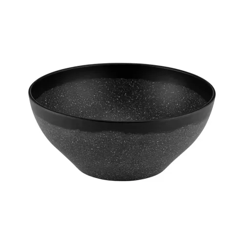 Dalebrook SO.HO Black Melamine Round Ramen Bowl 216x92mm 1.9 Litre - pack size 1