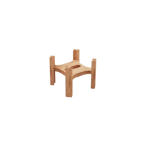 Dalebrook Nimble Bamboo Square Display Stand 200x200x150mm - pack size 1