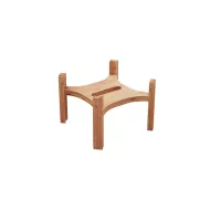 Dalebrook Nimble Bamboo Square Display Stand 245x245x180mm - pack size 1