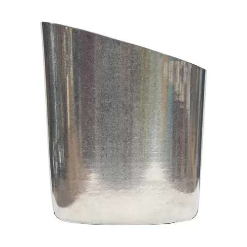 Midas Antique Angled Stainless Steel Round Serving Cup 13.75oz - pack size 1