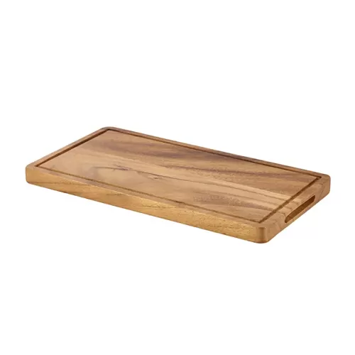 GenWare Acacia Wood Serving Board Gastronorm 1/3 32.5 X 17.5 X 2cm - pack size 1