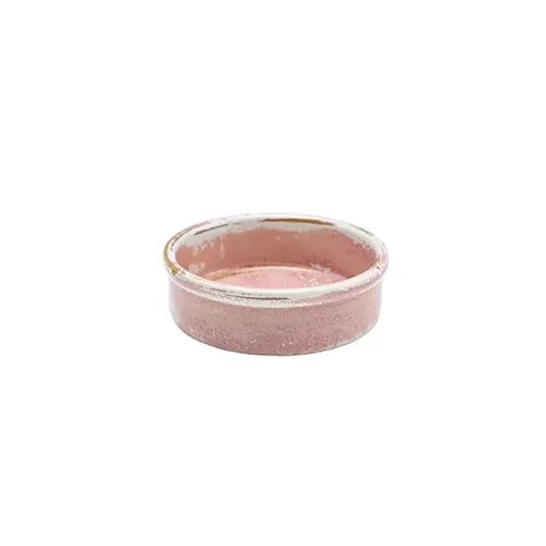 GenWare Terra Porcelain Rose Tapas Dish 10cm - pack size 12