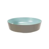 Dalebrook Mayfair Blue Melamine Large Round Bowl 27.1x6.3cm 2.4 Litre - pack size 1