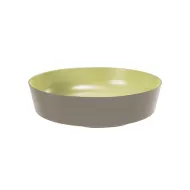 Dalebrook Mayfair Green Melamine Large Round Bowl 27.1x6.3cm 2.4 Litre - pack size 1
