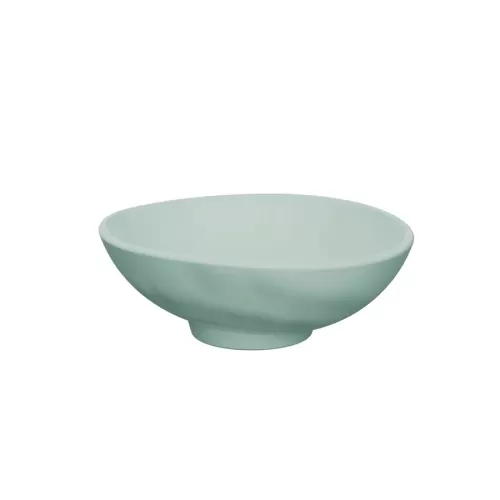 Dalebrook Pigment Aqua Oval Melamine Dish 17x14x6cm 380ml - pack size 1