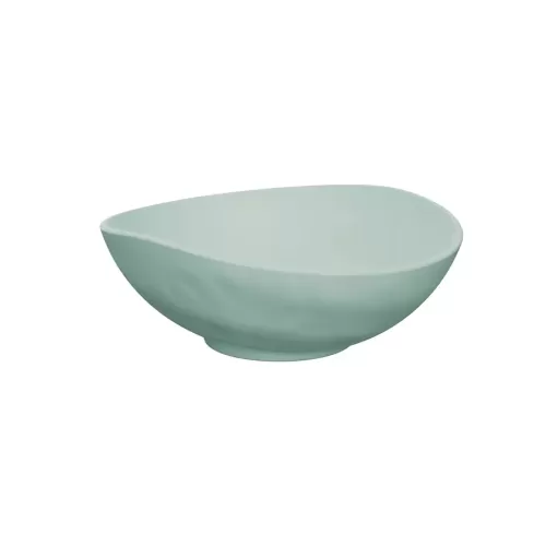 Dalebrook Pigment Aqua Oval Melamine Dish 24x20x8.8cm 1.2 Litre - pack size 1