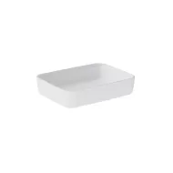 Dalebrook Kata White Melamine Rectangular Crock 13x17.5x4cm 350ml - pack size 1