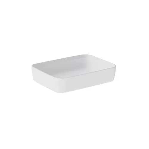Dalebrook Kata White Melamine Rectangular Crock 13x17.5x4cm 350ml - pack size 1