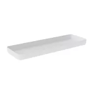 Dalebrook Kata White Melamine Rectangular Crock 17.5x52x4cm 1.75 Litre - pack size 1