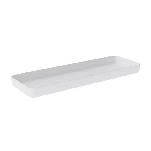 Dalebrook Kata White Melamine Rectangular Crock 17.5x52x4cm 1.75 Litre - pack size 1