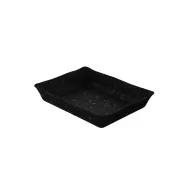 Dalebrook Mineral Black Melamine Rectangular Dish 28x21x5cm 1.5 Litre - pack size 1