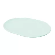 Dalebrook Mineral Aqua Crackle Oval Platter 22.9x30.5cm - pack size 1