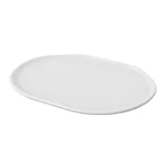 Dalebrook Mineral Blanche Crackle Oval Platter 22.9x30.5cm - pack size 1
